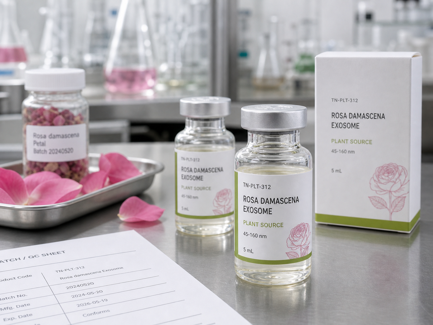 Eksosom Rosa Damascena